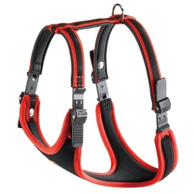 Ferplast Ergotattoo comfort Dog Harness-Medium (Red)